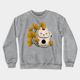 Lucky Cat Crewneck Sweatshirt